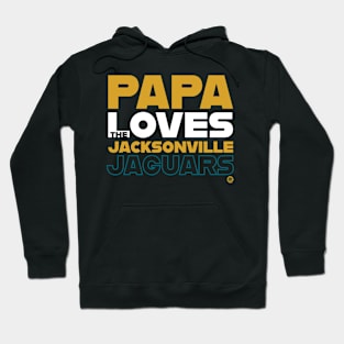 Papa Loves the Jacksonville Jaguars Hoodie